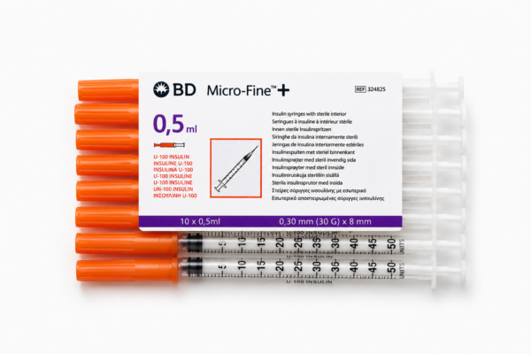 Steriele Laboratoriumspuiten (0,5 ml)